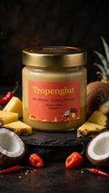 Tropenglut, Aufstrich aus Ananas, Kokos und Habanero, 220-g-Glas, Symbolbild